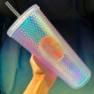 Starbucks ✨NWT✨RARE✨LE 2018 US OG✨ Unicorn Iridescent Studded Bling Tumbler